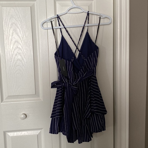 Lulus ruffle and flow ruffle romper - Picture 2 of 4